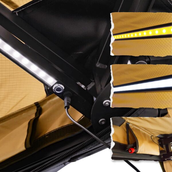 OFFLANDER MARKIZA SAMONOŚNA BATWING 270 LEWA 2.5 M - obrazek 10