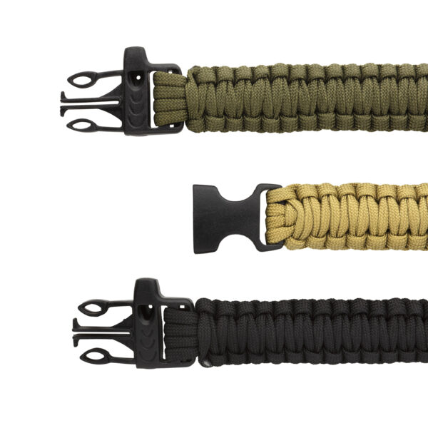 MACGYVER BRANSOLETKA PRZETRWANIA - LINKA PARACORD 102255 - obrazek 4