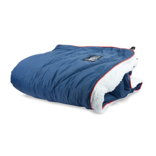 OFFLANDER MIĘKKI KOC PLED KEMPINGOWY GRANATOWY 200 x 140 - obrazek 8