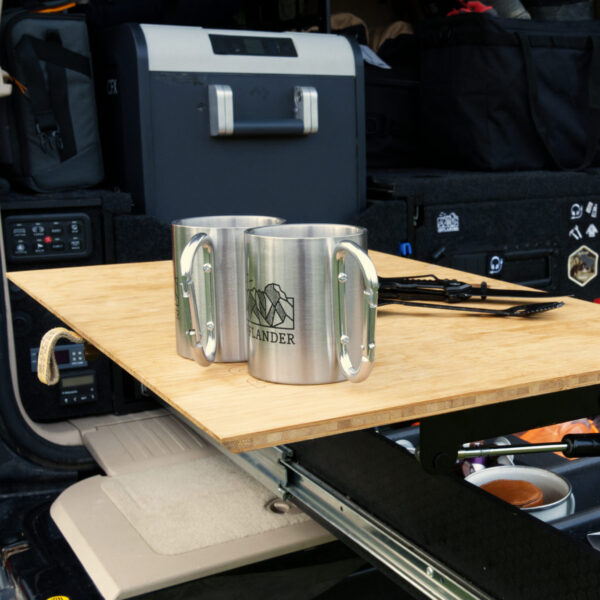 OFFLANDER KUBEK KEMPINGOWY Z KARABIŃCZYKIEM STALOWY 220ML - obrazek 7