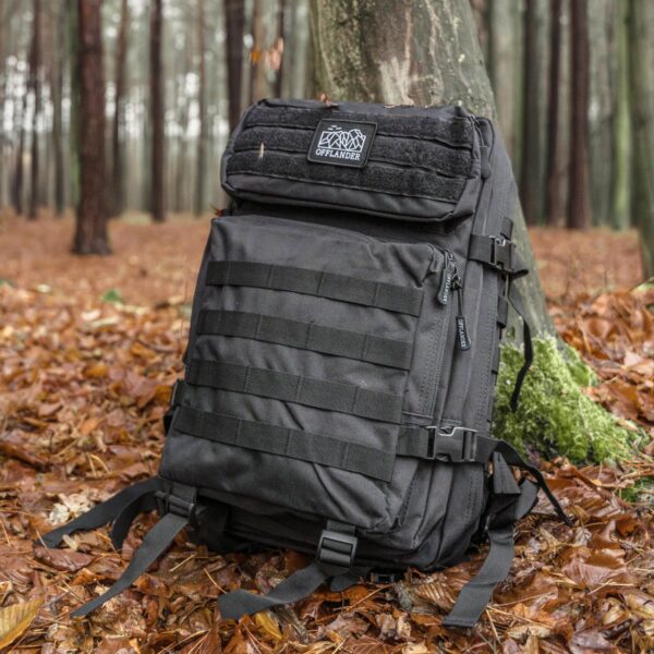 OFFLANDER PLECAK TURYSTYCZNY SURVIVAL 43L CZARNY - obrazek 4