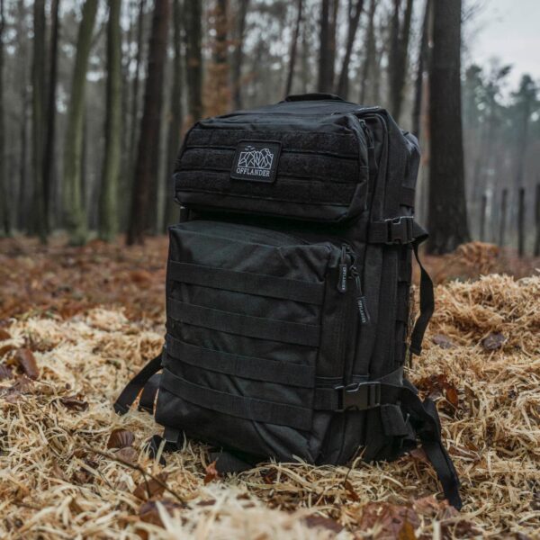 OFFLANDER PLECAK TURYSTYCZNY SURVIVAL 43L CZARNY - obrazek 6