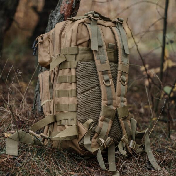 OFFLANDER PLECAK TURYSTYCZNY SURVIVAL 43L KHAKI - obrazek 7