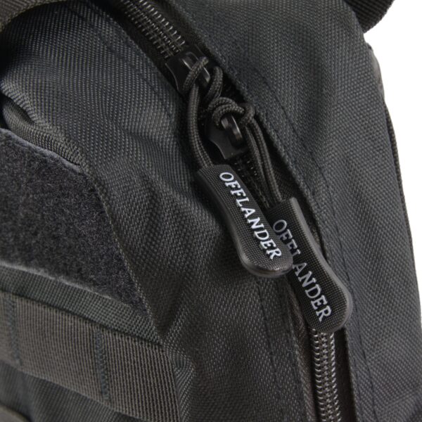 OFFLANDER SASZETKA TAKTYCZNA MOLLE Z RZEPEM APTECZKA CZARNA - obrazek 9