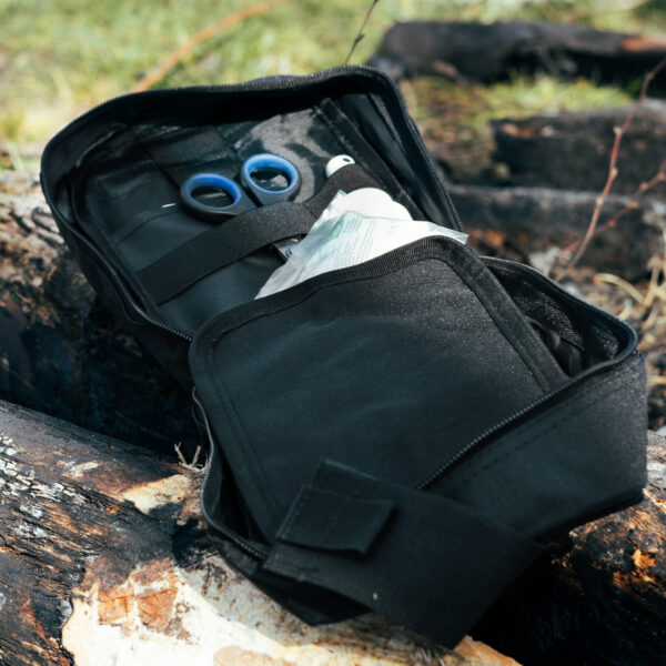 OFFLANDER SASZETKA TAKTYCZNA MOLLE Z RZEPEM APTECZKA CZARNA - obrazek 13