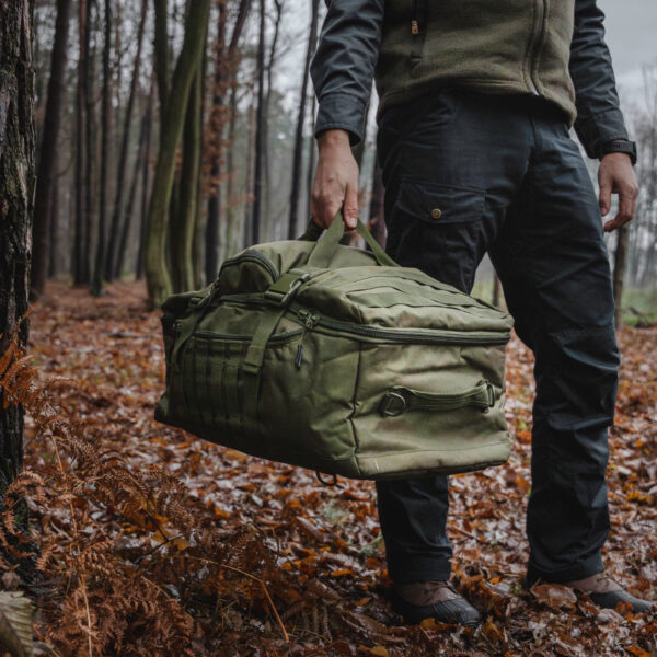 OFFLANDER TORBA PODRÓŻNA PLECAK 3W1 OFFROAD 54L ZIELONA - obrazek 6