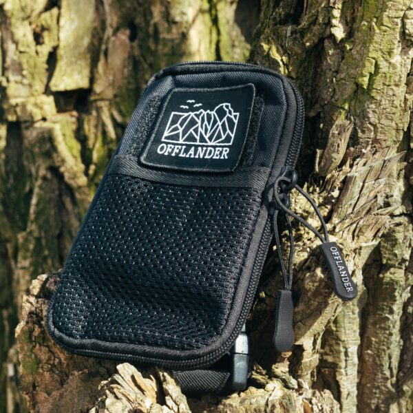OFFLANDER SASZETKA TAKTYCZNA MOLLE Z RZEPEM NA DOKUMENTY CZARNA - obrazek 3