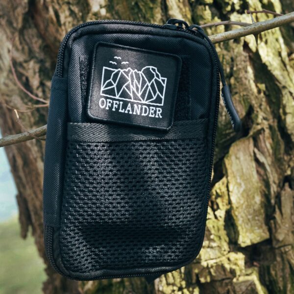 OFFLANDER SASZETKA TAKTYCZNA MOLLE Z RZEPEM NA DOKUMENTY CZARNA - obrazek 4
