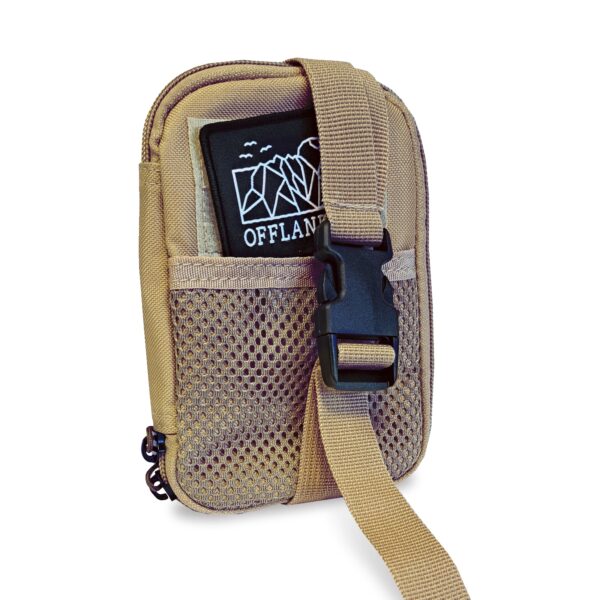 OFFLANDER SASZETKA TAKTYCZNA MOLLE Z RZEPEM NA DOKUMENTY KHAKI - obrazek 7