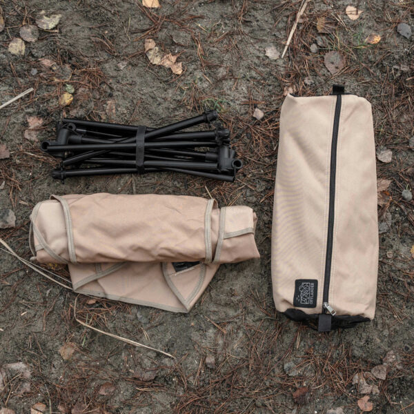 OFFLANDER DUŻE KRZESŁO TURYSTYCZNE KEMPINGOWE SKŁADANE - obrazek 6