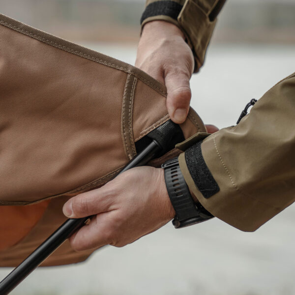 OFFLANDER DUŻE KRZESŁO TURYSTYCZNE KEMPINGOWE SKŁADANE - obrazek 8