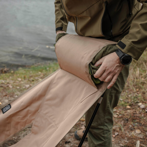 OFFLANDER DUŻE KRZESŁO TURYSTYCZNE KEMPINGOWE SKŁADANE - obrazek 9