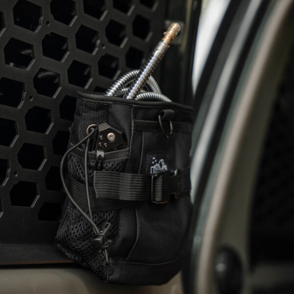 OFFLANDER SASZETKA TAKTYCZNA MOLLE Z RZEPEM OTWARTA CZARNA - obrazek 4