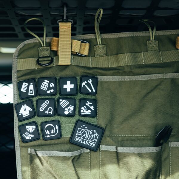 OFFLANDER ORGANIZER UNIWERSALNY DO SAMOCHODU OFFROAD CZARNY - obrazek 3