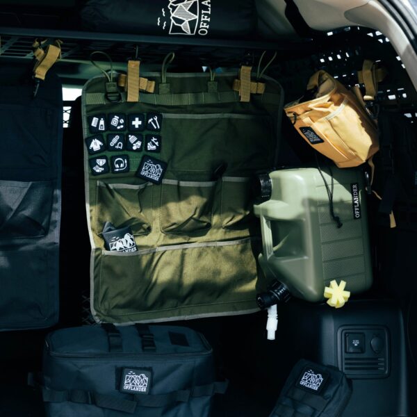 OFFLANDER ORGANIZER UNIWERSALNY DO SAMOCHODU OFFROAD ZIELONY - obrazek 4