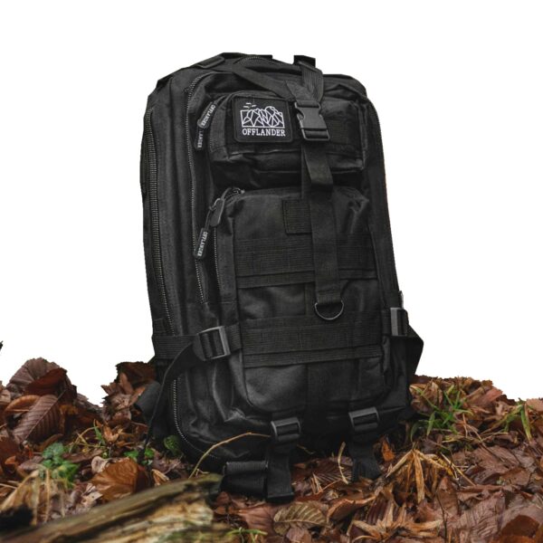 OFFLANDER PLECAK TURYSTYCZNY SURVIVAL 25L CZARNY - obrazek 12