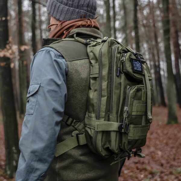 OFFLANDER PLECAK TURYSTYCZNY SURVIVAL 25L ZIELONY - obrazek 4