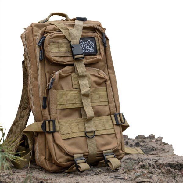 OFFLANDER PLECAK TURYSTYCZNY SURVIVAL 25L KHAKI - obrazek 5