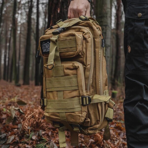 OFFLANDER PLECAK TURYSTYCZNY SURVIVAL 25L KHAKI - obrazek 7