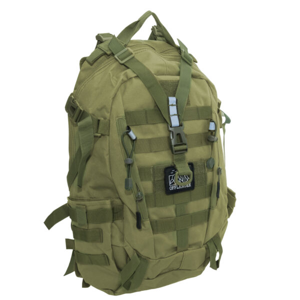 OFFLANDER PLECAK TURYSTYCZNY SURVIVAL TREKKER 25L ZIELONY - obrazek 3