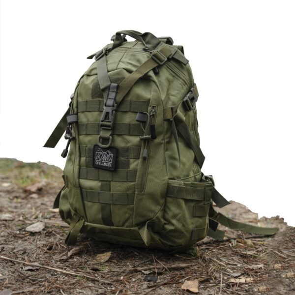 OFFLANDER PLECAK TURYSTYCZNY SURVIVAL TREKKER 25L ZIELONY - obrazek 12
