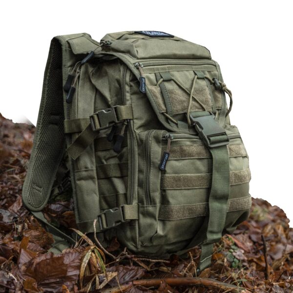 OFFLANDER PLECAK TURYSTYCZNY SURVIVAL HIKER 25L ZIELONY - obrazek 3