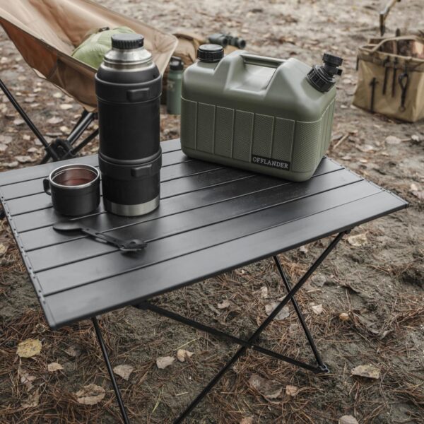 OFFLANDER SKŁADANY ALUMINIOWY STÓŁ KEMPINGOWY TURYSTYCZNY - obrazek 4