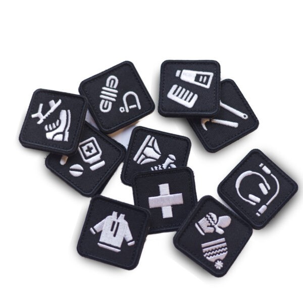 OFFLANDER ZESTAW RZEPÓW NA TORBY