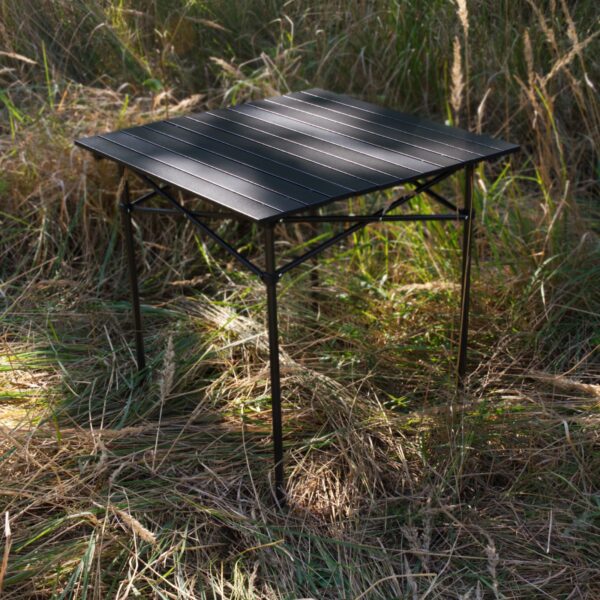 OFFLANDER SKŁADANY ALUMINIOWY STÓŁ KEMPINGOWY 70 x 70 CM - obrazek 4