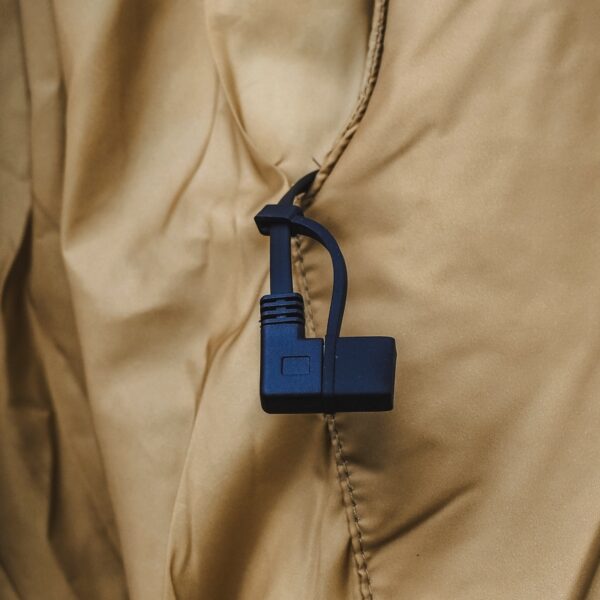 OFFLANDER PONCZO KEMPINGOWE CIENKIE Z OGRZEWACZEM SZAMPAN - obrazek 11