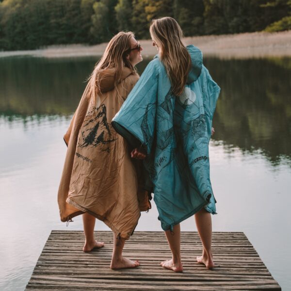 OFFLANDER PONCZO KEMPINGOWE CIENKIE Z OGRZEWACZEM SZAMPAN - obrazek 13