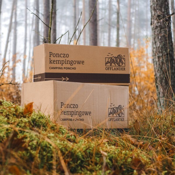 OFFLANDER PONCZO KEMPINGOWE CIENKIE Z OGRZEWACZEM SZAMPAN - obrazek 16