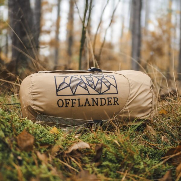 OFFLANDER PONCZO KEMPINGOWE CIENKIE Z OGRZEWACZEM SZAMPAN - obrazek 17