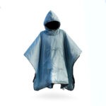 OFFLANDER PONCZO KEMPINGOWE GRUBE Z OGRZEWACZEM BŁĘKIT