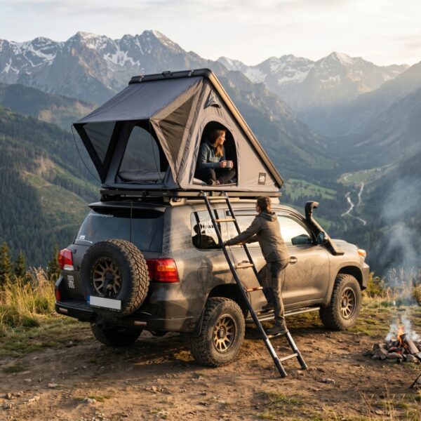 OFFLANDER NAMIOT DACHOWY TRIANGLE SLIM WOLF - obrazek 5